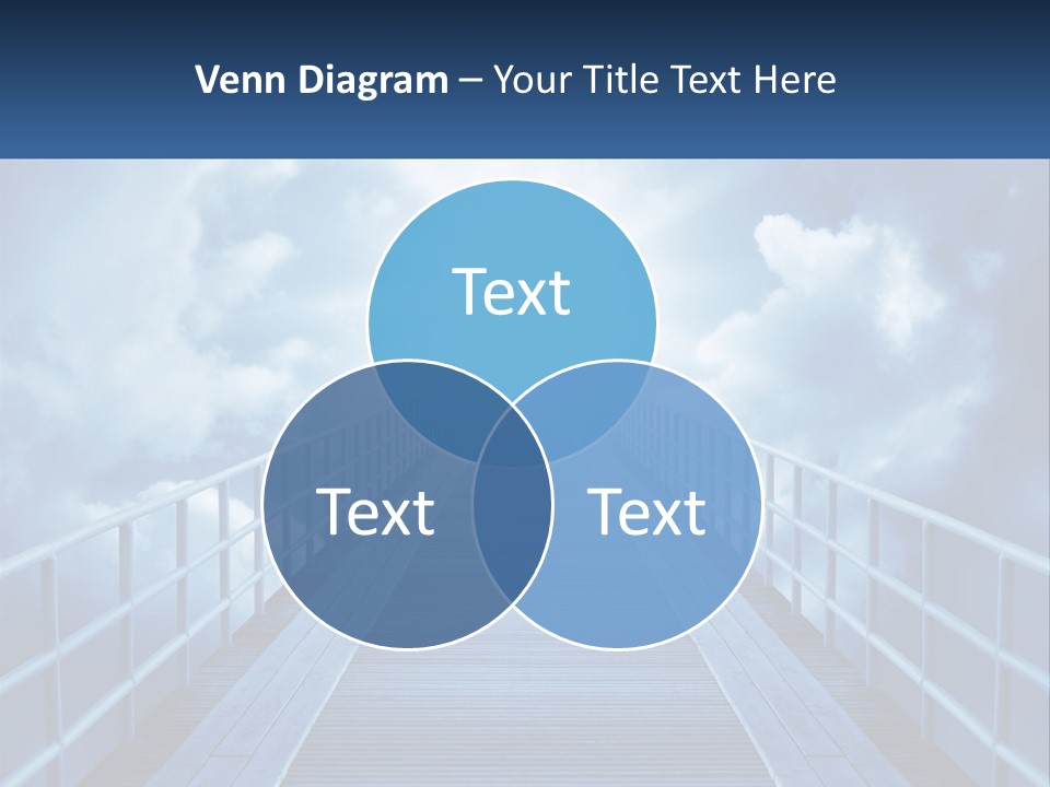Stairway Holy Light PowerPoint Template