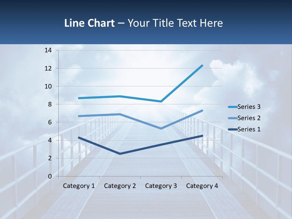 Stairway Holy Light PowerPoint Template