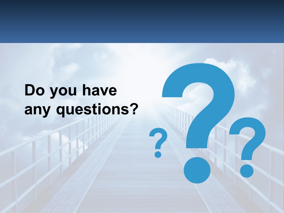 Stairway Holy Light PowerPoint Template