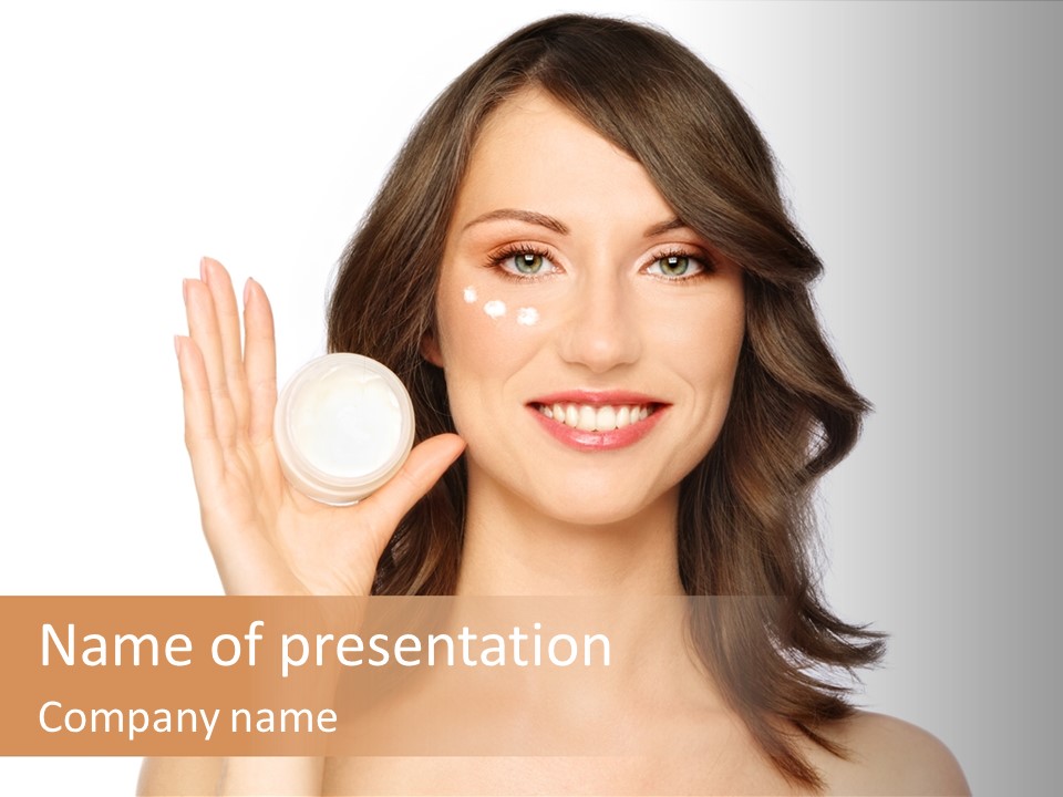 Wellgroomed Beautiful Cosmetology PowerPoint Template