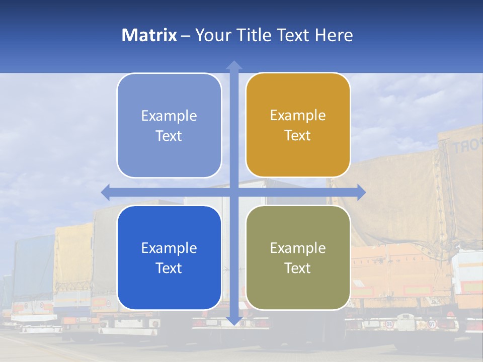 Road Tir Street PowerPoint Template