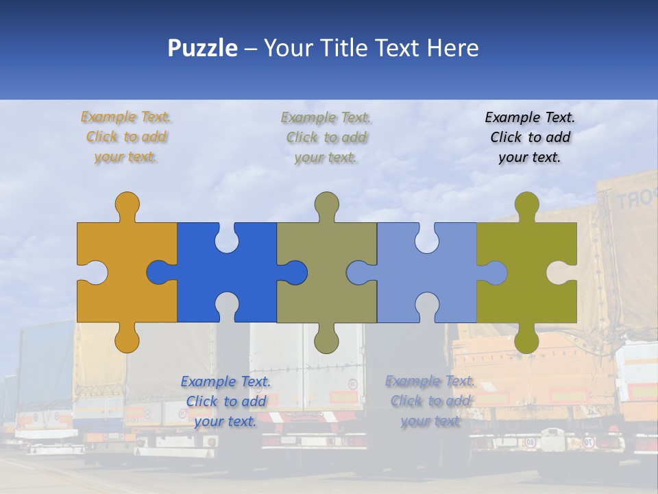 Road Tir Street PowerPoint Template