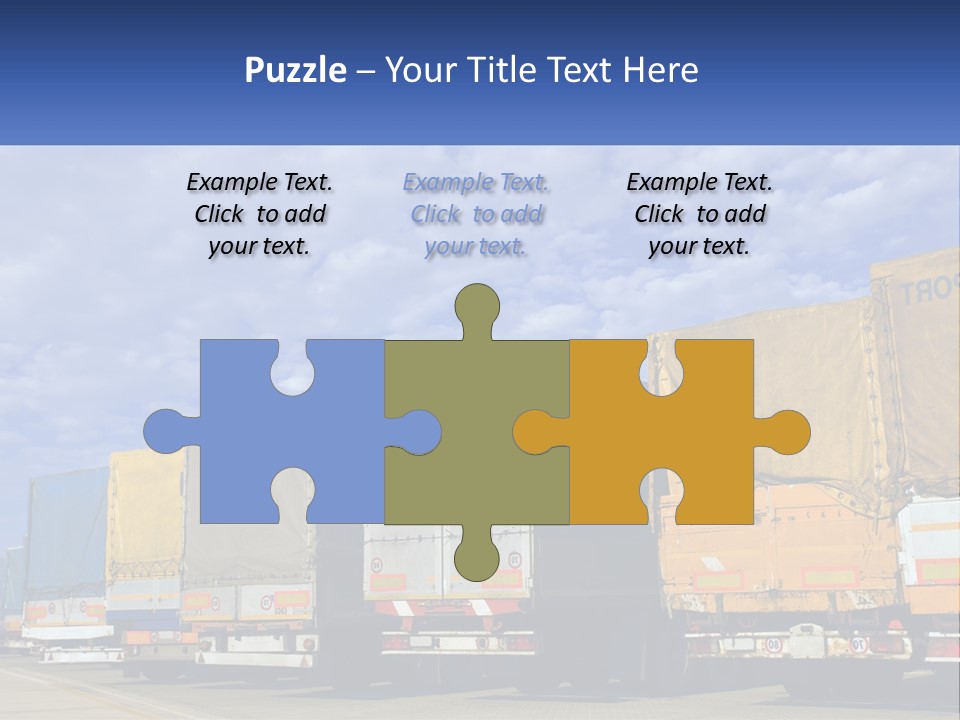 Road Tir Street PowerPoint Template