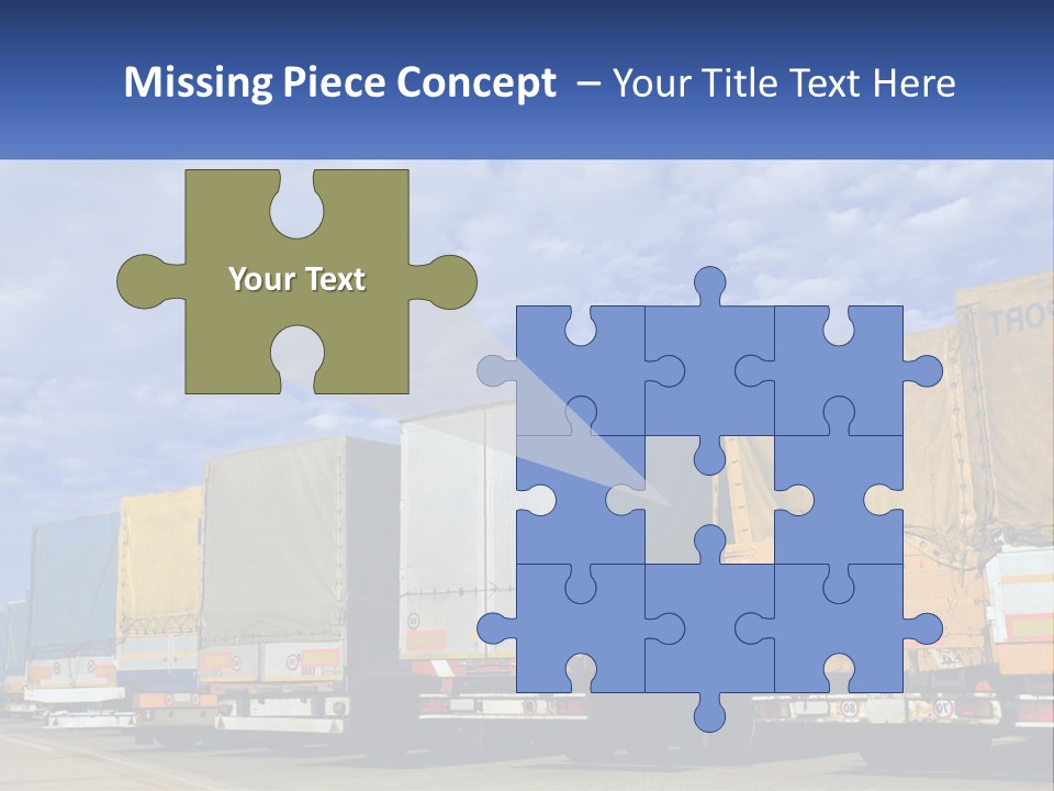 Road Tir Street PowerPoint Template