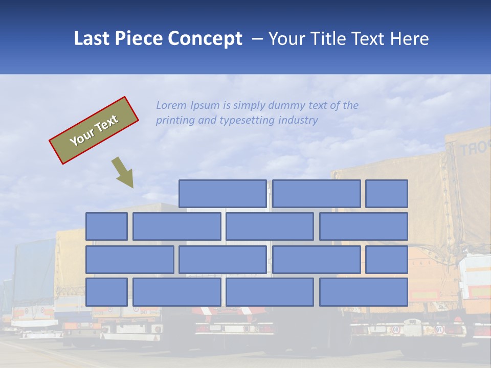 Road Tir Street PowerPoint Template