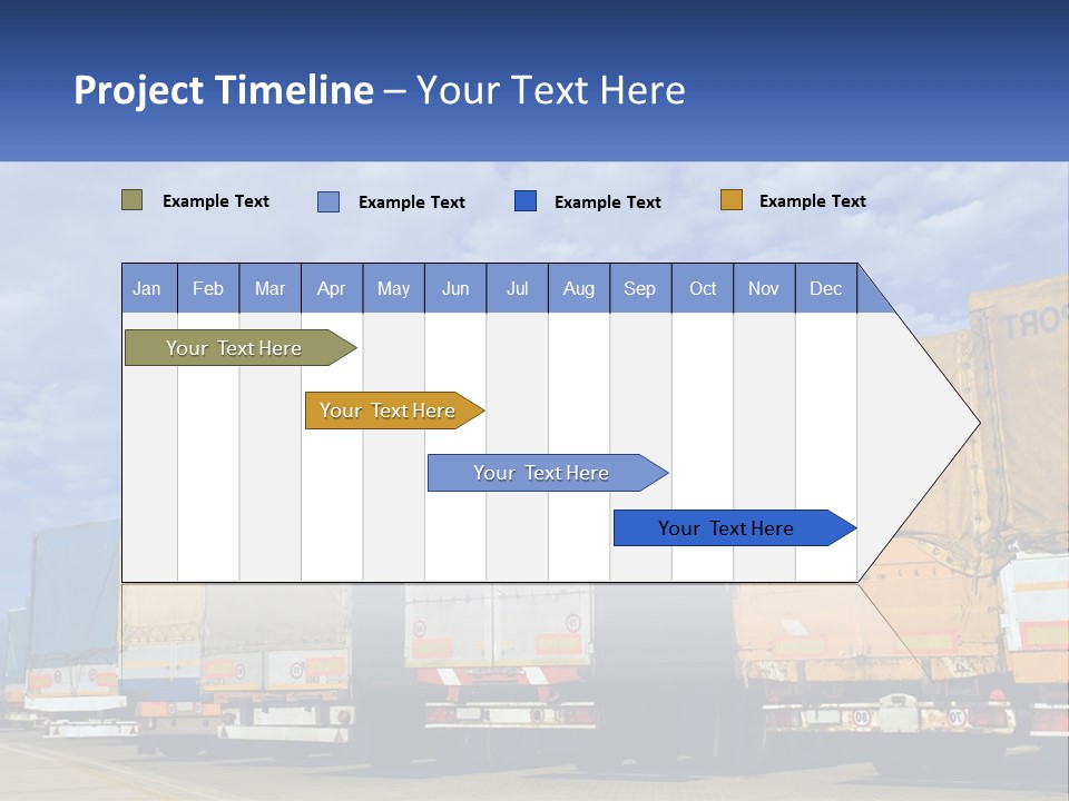 Road Tir Street PowerPoint Template