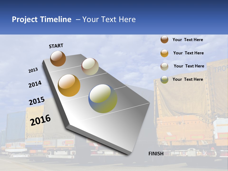 Road Tir Street PowerPoint Template