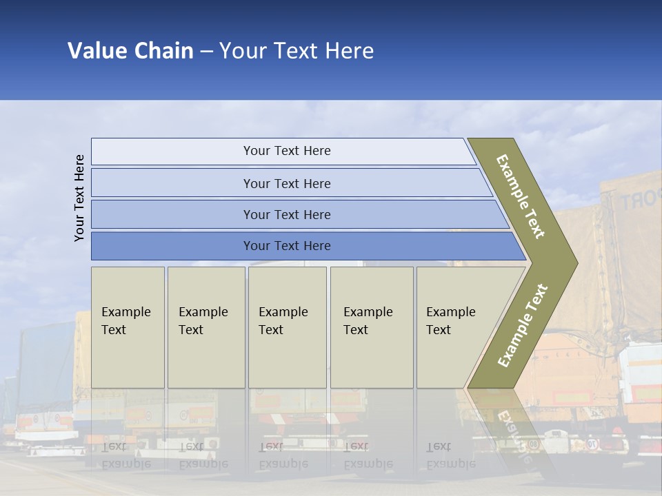 Road Tir Street PowerPoint Template