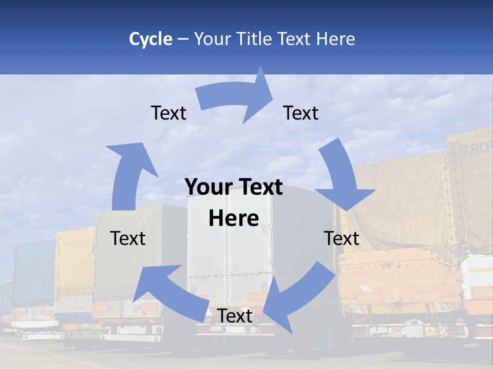 Road Tir Street PowerPoint Template
