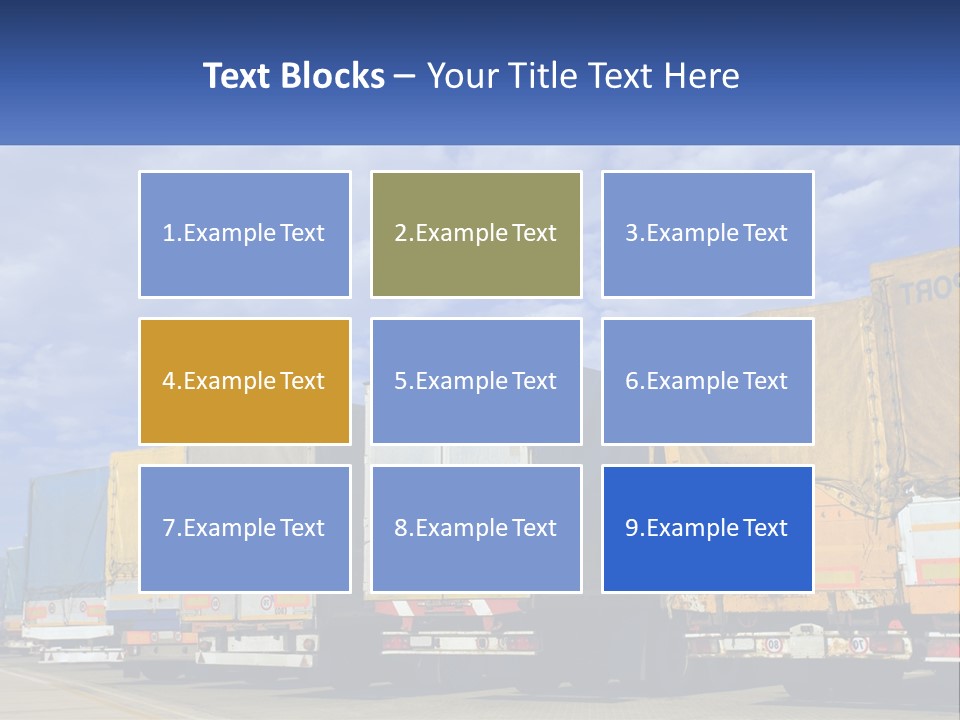 Road Tir Street PowerPoint Template