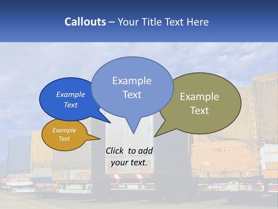 Road Tir Street PowerPoint Template