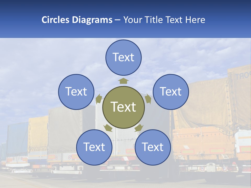 Road Tir Street PowerPoint Template