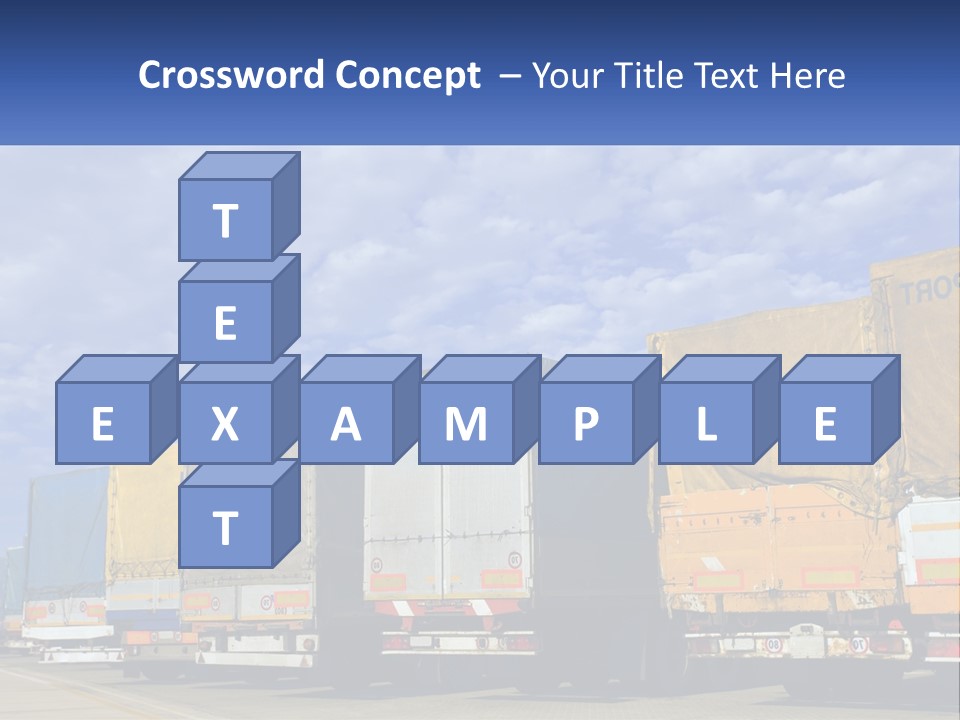 Road Tir Street PowerPoint Template