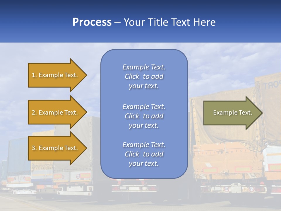 Road Tir Street PowerPoint Template