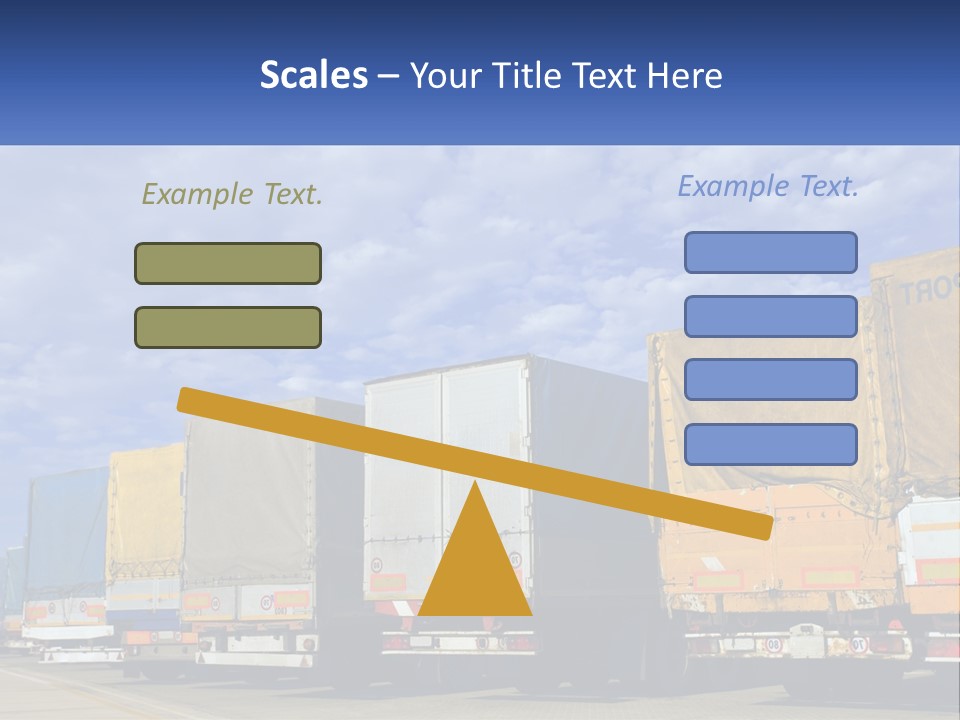 Road Tir Street PowerPoint Template