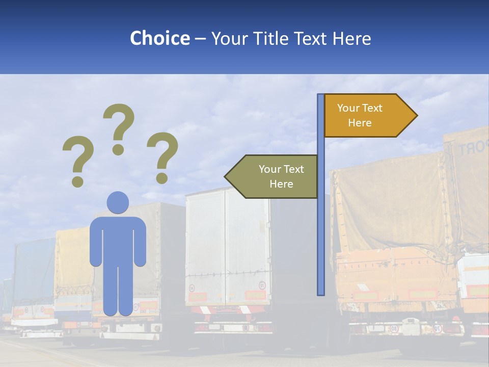 Road Tir Street PowerPoint Template