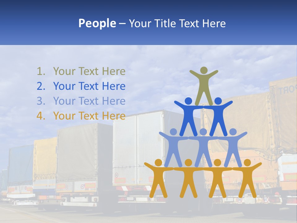 Road Tir Street PowerPoint Template