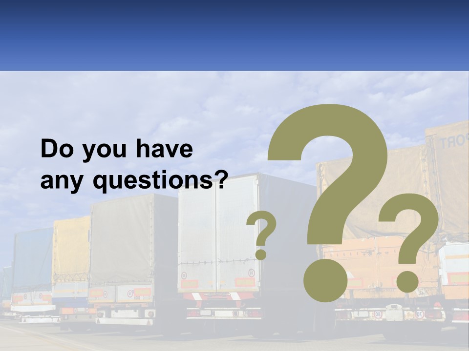 Road Tir Street PowerPoint Template