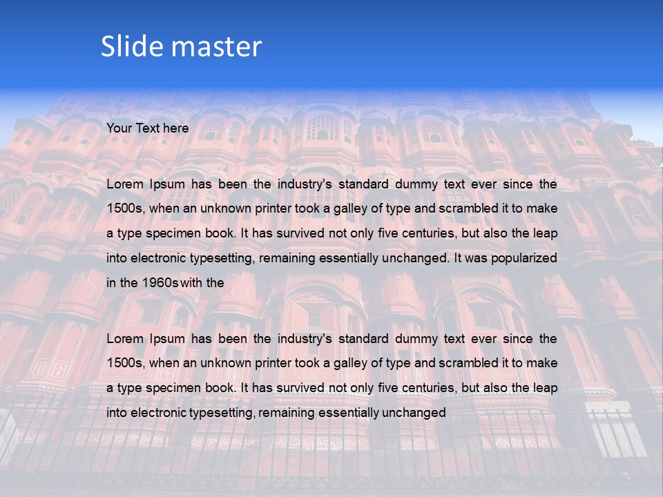 City Historical Architecture PowerPoint Template