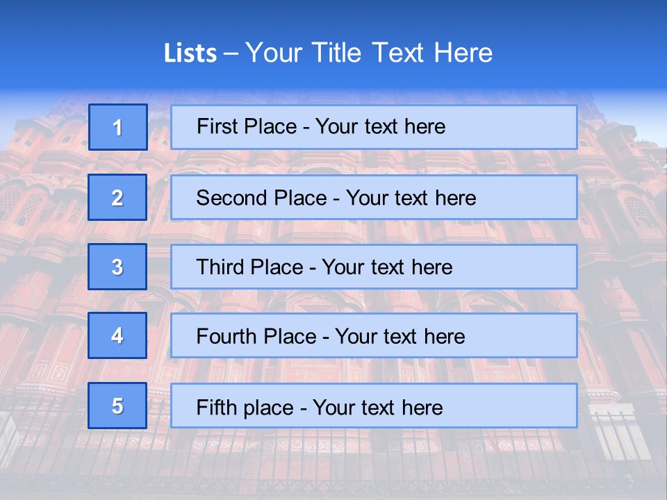 City Historical Architecture PowerPoint Template