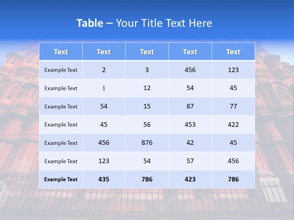 City Historical Architecture PowerPoint Template