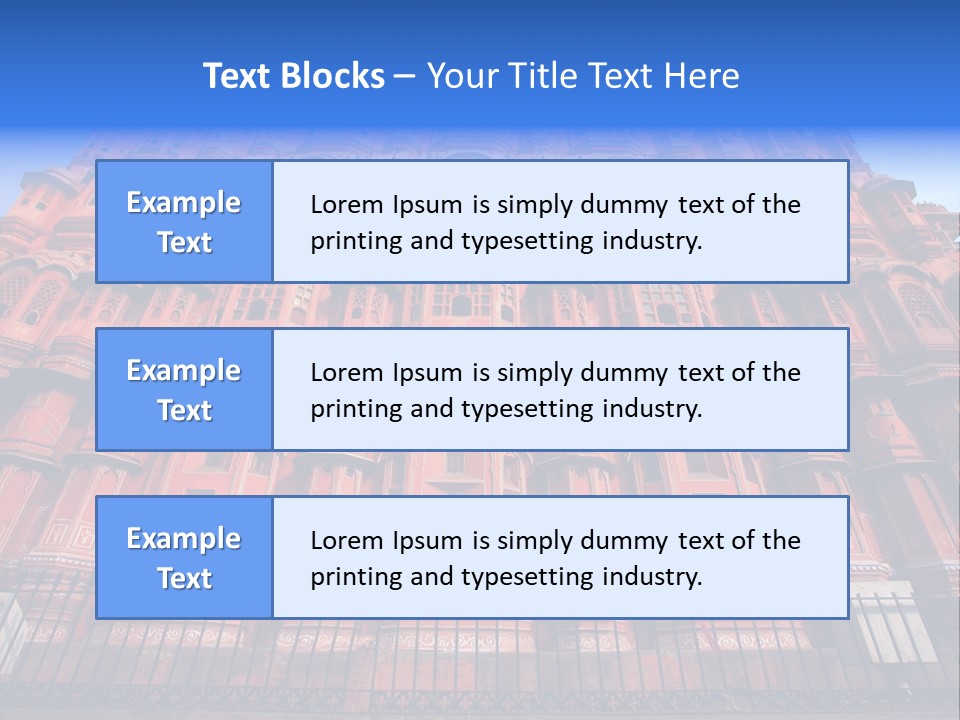City Historical Architecture PowerPoint Template