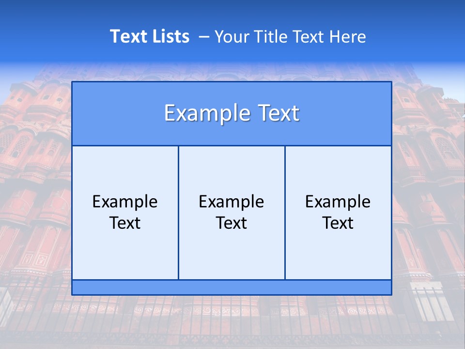 City Historical Architecture PowerPoint Template