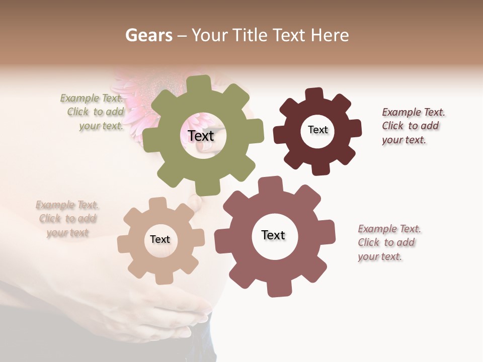 Belly Happiness Wellness PowerPoint Template