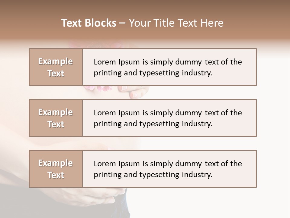 Belly Happiness Wellness PowerPoint Template