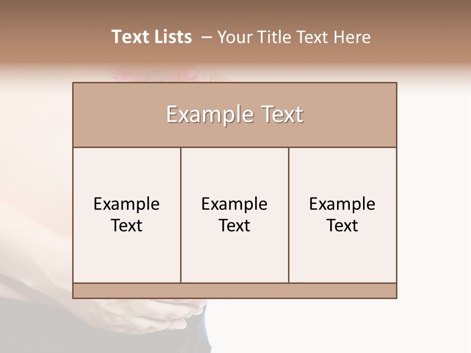 Belly Happiness Wellness PowerPoint Template