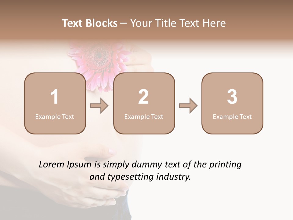 Belly Happiness Wellness PowerPoint Template