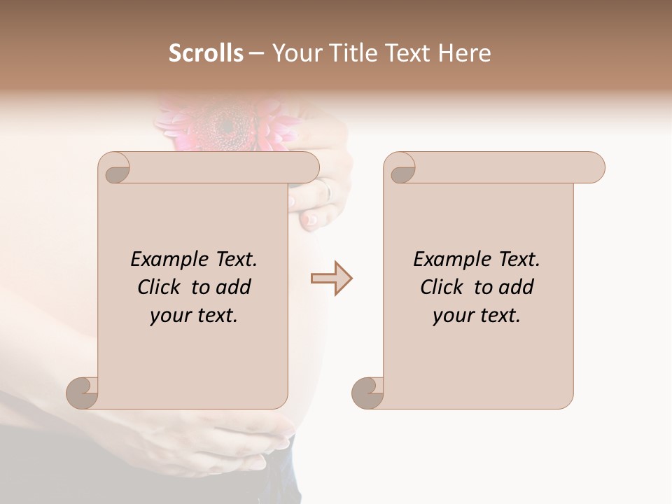 Belly Happiness Wellness PowerPoint Template