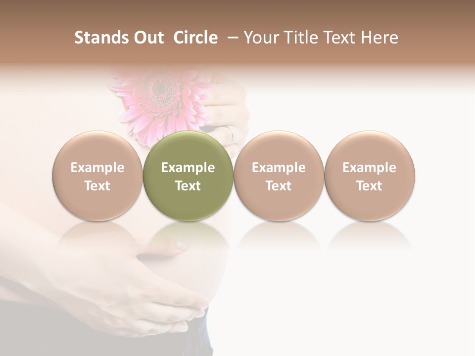 Belly Happiness Wellness PowerPoint Template