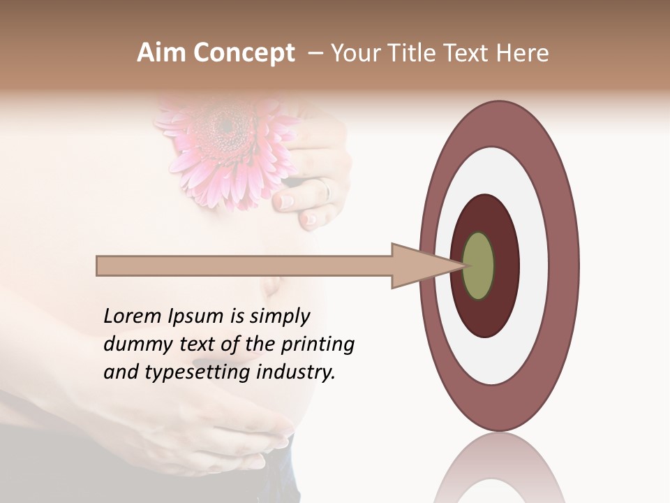 Belly Happiness Wellness PowerPoint Template