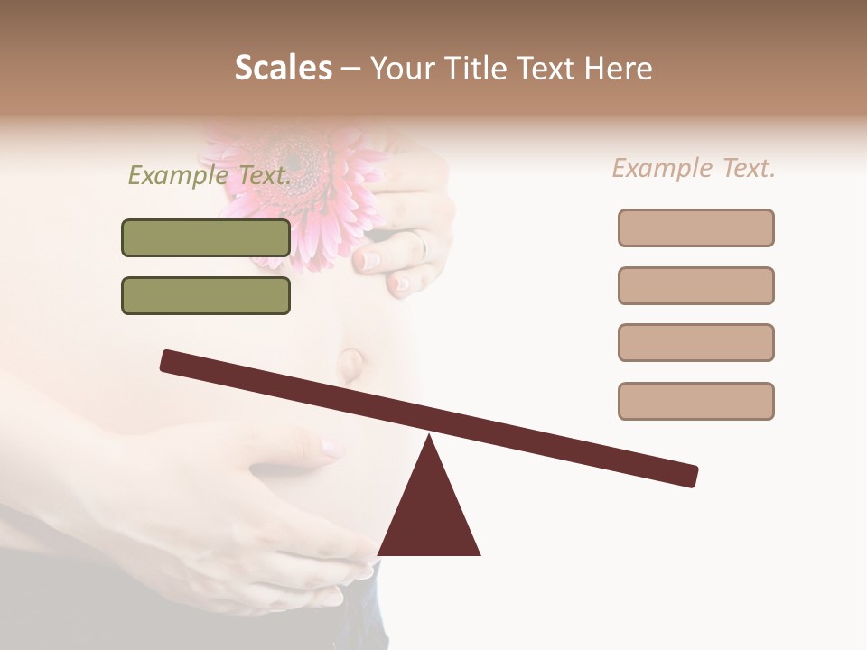 Belly Happiness Wellness PowerPoint Template