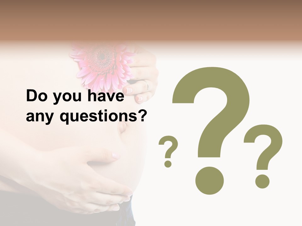 Belly Happiness Wellness PowerPoint Template