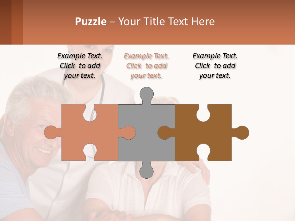 Occupation Exam Senior PowerPoint Template