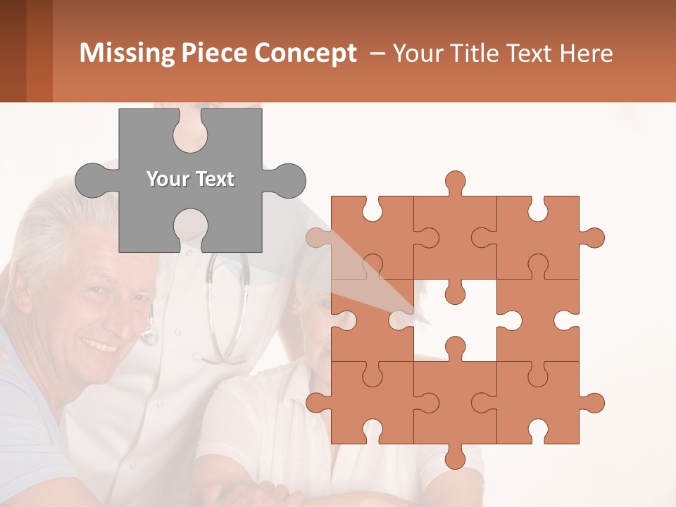 Occupation Exam Senior PowerPoint Template