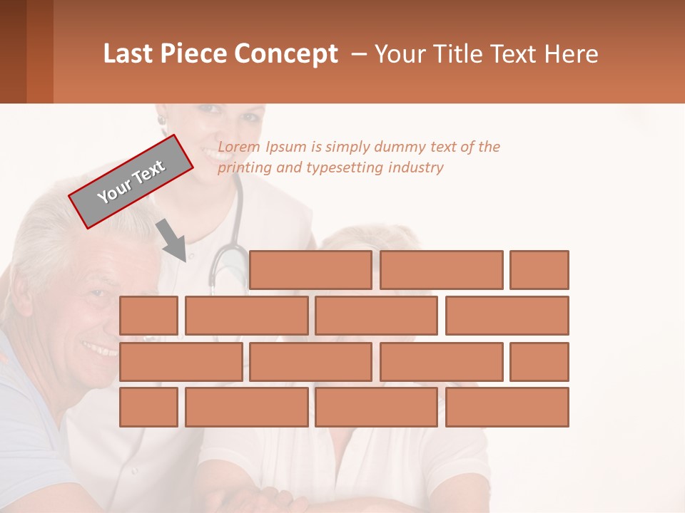 Occupation Exam Senior PowerPoint Template