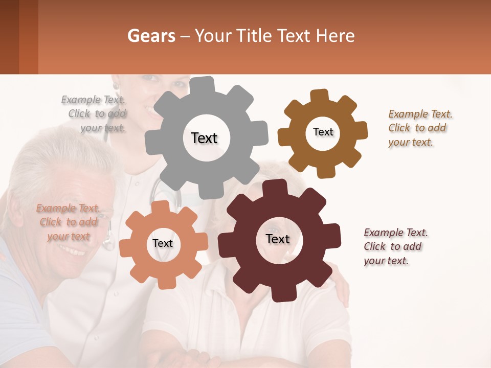 Occupation Exam Senior PowerPoint Template