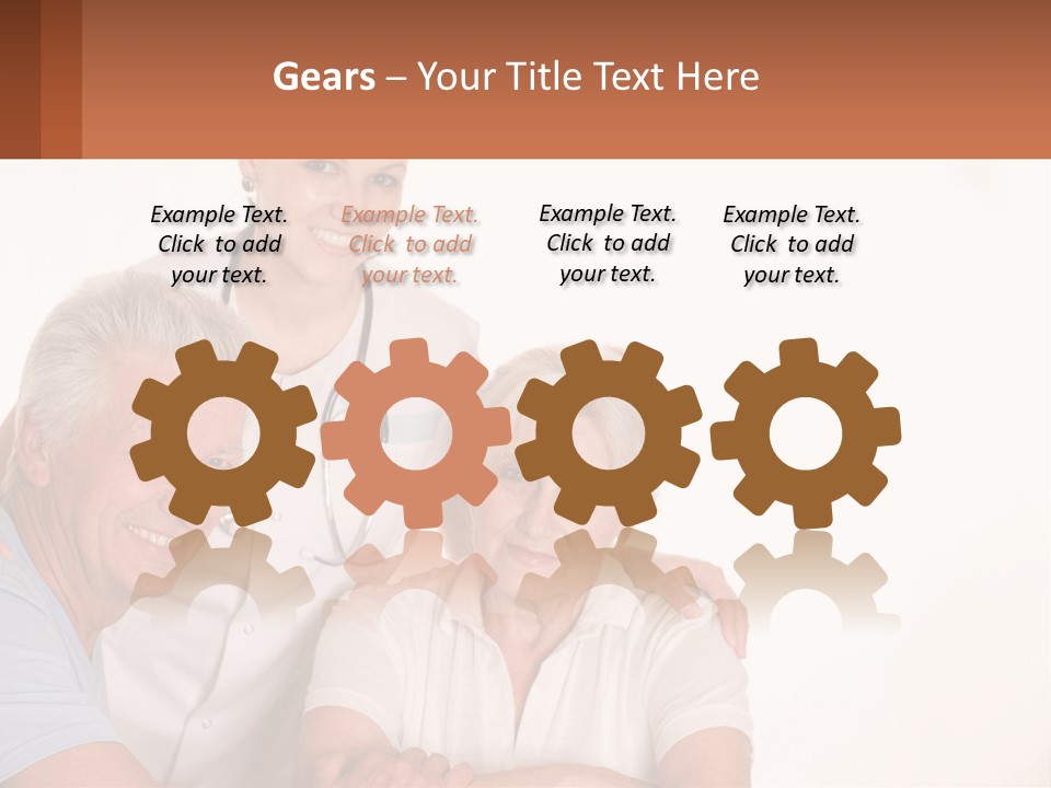 Occupation Exam Senior PowerPoint Template