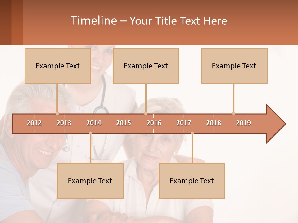 Occupation Exam Senior PowerPoint Template