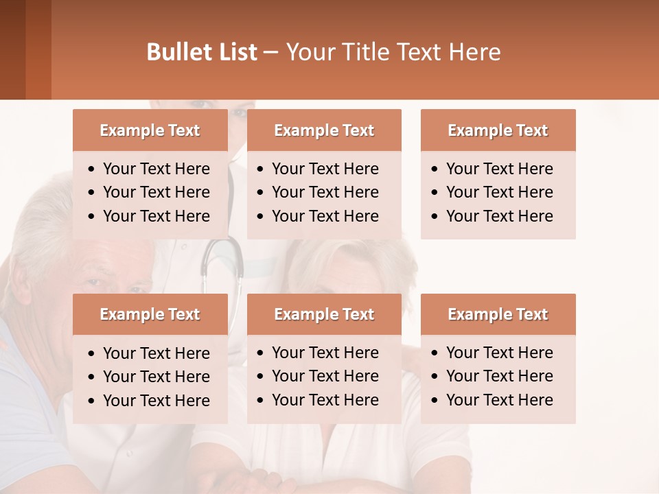 Occupation Exam Senior PowerPoint Template