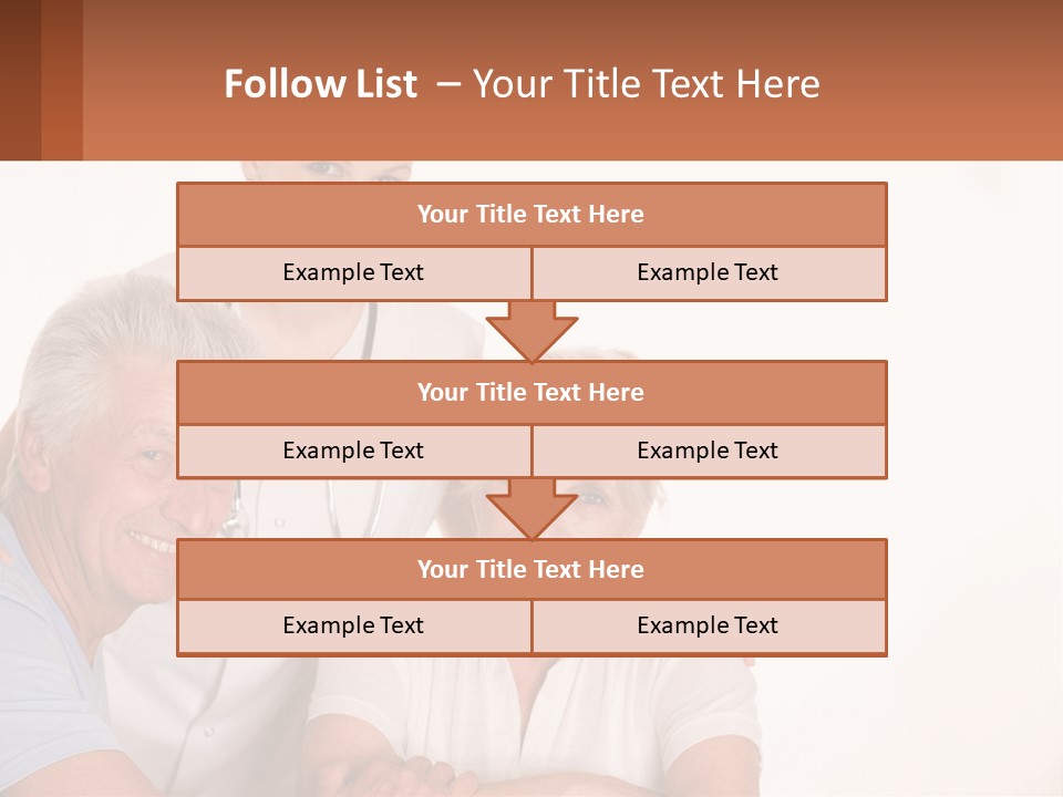 Occupation Exam Senior PowerPoint Template