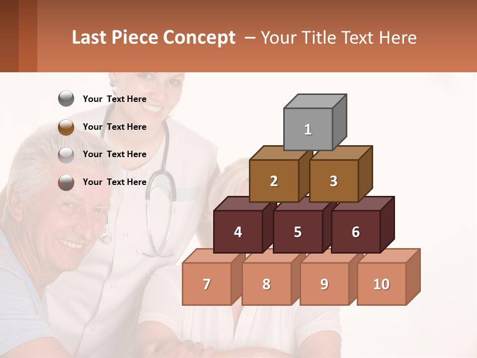Occupation Exam Senior PowerPoint Template