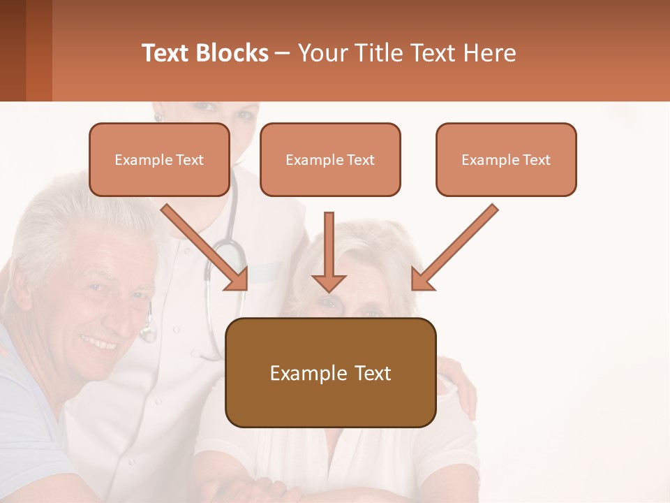 Occupation Exam Senior PowerPoint Template