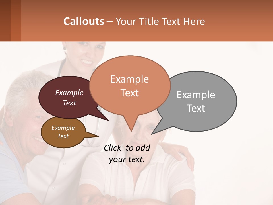 Occupation Exam Senior PowerPoint Template