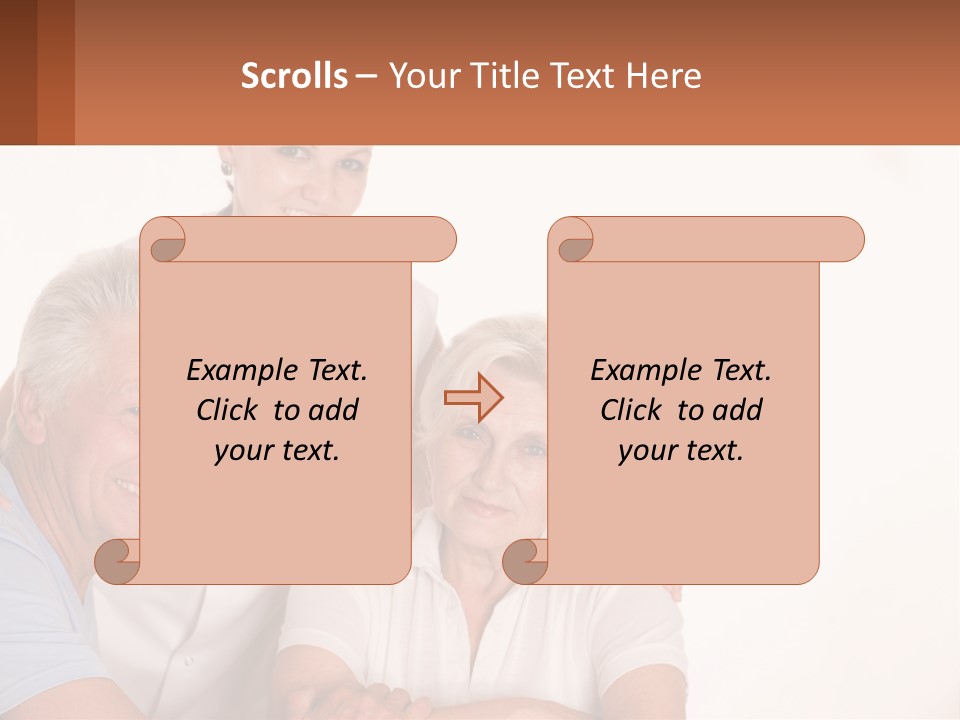Occupation Exam Senior PowerPoint Template