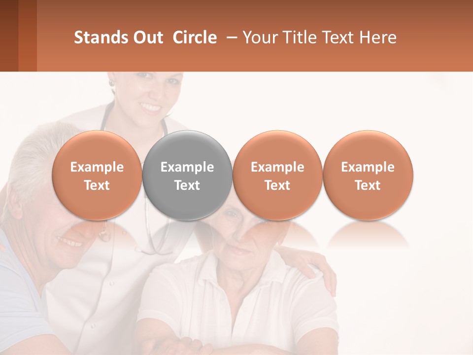 Occupation Exam Senior PowerPoint Template