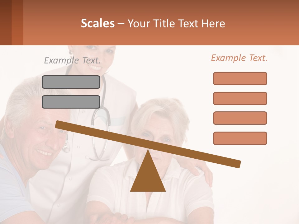 Occupation Exam Senior PowerPoint Template